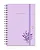 Caderno A5 Florart Lilás Floral - Imagem 1