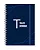 Caderno A5 Florart Alfabeto Azul - Imagem 1