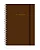 Caderno A5 Florart Marrom - Imagem 1