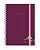 Planner 2026 Florart Roxo Floral - Imagem 1
