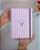 Planner 2026 Florart Listrado Rosa - Imagem 2
