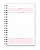 Planner 2026 Florart Rosê Floral - Imagem 6