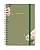 Planner 2026 Florart Verde Floral - Imagem 1