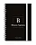 Planner 2026 Florart Alfabeto Black - Imagem 1
