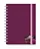Mini Agenda 2026 Florart Roxo Floral - Imagem 1
