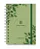 Mini Agenda 2026 Florart Alfabeto Floral Verde - Imagem 1