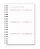 Mini Agenda 2026 Florart Listras Pretas - Imagem 5