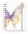 Mini Agenda 2026 Florart Borboleta - Imagem 1