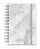Mini Agenda 2026 Florart Marmorizado Branco - Imagem 1