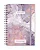 Planner 2026 Florart Marmorizado Roxo - Imagem 1