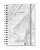 Planner 2026 Florart Marmorizado Branco - Imagem 1