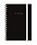 Caderno Personalizado Florart Preto - Imagem 1