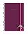 Caderno Personalizado Florart Roxo Floral - Imagem 1