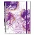 Fichário Florart Mármore Roxo - Imagem 1