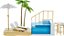Piscina e Praia Rainbow High | Pacific Coast - Color Change - Imagem 2