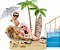 Piscina e Praia Rainbow High | Pacific Coast - Color Change - Imagem 5