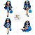 Boneca Rainbow High Swim & Style - Skyler 27cm (Azul) - Imagem 5