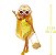 Boneca Rainbow Swim & Style - Sunny 27cm (Amarelo) - Imagem 3
