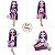 Boneca Rainbow High Swim E Style - Violet 27cm (Roxo) - Imagem 3