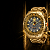 Relógio Masculino Invicta Star Wars 34853 Dourado 50mm Edição Limitada - Imagem 4