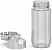 Garrafa Thermos Veneza 470ml Cinza em Tritan BPA Free com Tampa de Botão e Alça Portátil – Leve e Resistente - Imagem 1