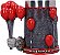Caneca Colecionável IT Pennywise Nemesis Now 15,5 cm Resina Pintada à Mão com Balões Vermelhos e Copo Inox - Imagem 6