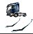 Par Braço Limpador Parabrisa Compatível Com Scania S4 124 S5 - Imagem 1
