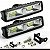 2x Farol De Milha Retangular P/carro Off Road P/ Jeep Truck - Imagem 1