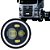 Farol Angel Eyes Defender Led Jeep Troller Fusca Kombi - Imagem 1