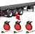 Kit Com 3 Lanternas Vermelha Lateral Randon Com chicote - Imagem 1