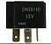 Relé Auxiliar Universal Com Fusível 30a - 12v Dni8110 - Imagem 1