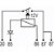 Relé Auxiliar de Comando de Injeção Duplo N.A 12V - Imagem 3