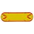 Lente Para Lanterna Delimitadora Universal Amarela - Imagem 2