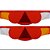 Par Lente Traseira Com Triangulo Retrorrefletor Sinalsul 707 - Imagem 1