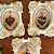 Quadros Os Três Sagrados Corações - Conjunto Decorativo | 15x30 cm - Imagem 3