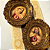 Quadros Sagrados Corações - Conjunto - Jesus e Maria | 15x13 cm - Imagem 1