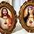 Quadros Sagrados Corações - Jesus e Maria - Conjunto 2 - Imagem 1