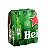Pack 06 Unid. Heineken Long Neck 330ml - Imagem 1