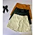 Shorts Saia de Couro Eco - Infantil e Juvenil - Imagem 4