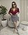 Saia Rebeca Cinza P, M e G - Imagem 1