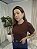 T-Shirt Camila Marrom P, M, G e GG - Imagem 2