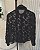 Camisa Flores Preta P, M e G - Imagem 6