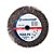 Roda Pg de Lixa com Rosca M14x115x20mm Grão 240 Berwanger - Imagem 1