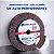 Roda Pg de Lixa com Rosca M14x115x20mm Grão 320 Berwanger - Imagem 2