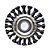 Escova Circular Trançada 6" Furo 7/8 Berwanger - Imagem 2