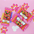 Kit 100  Balas Mastigáveis Com Rótulo Personalizado Aniversário - Patrulha Canina Rosa - Imagem 1