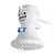 Ducha SS 3 Temperaturas Branco 127V 5400W Zagonel - Imagem 1