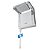 Ducha Acqua Star Ultra Branco C/Cromado 127V 5500W Lorenzetti - Imagem 2