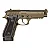 PISTOLA TAURUS PT 59 S CALIBRE .380 ACP ACABAMENTO CERAKOTE FDE - Imagem 2