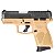 PISTOLA TAURUS G2C .38 TPC TAN - Imagem 1